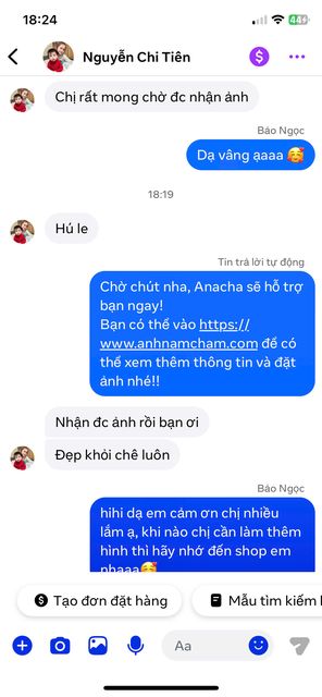 Feedback khách hàng Anacha