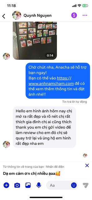 Feedback khách hàng Anacha
