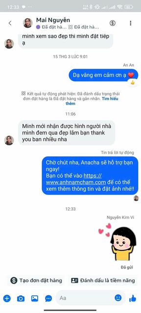Feedback khách hàng Anacha