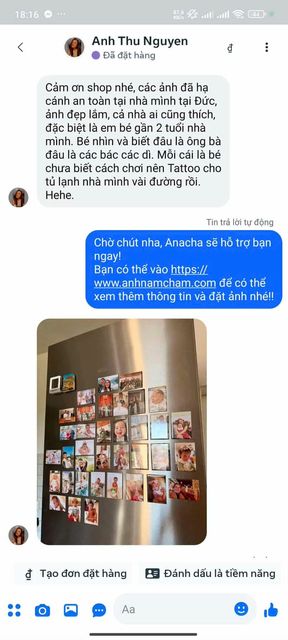 Feedback khách hàng Anacha